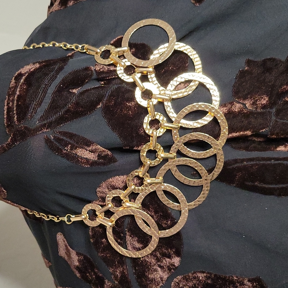 Paparazzi Jewelry Set Necklace And Earrings ~Jammin Jungle - Gold